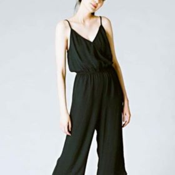 Monk and Lou Black Darla Jumpsuit Desinger - Picture 1 of 3